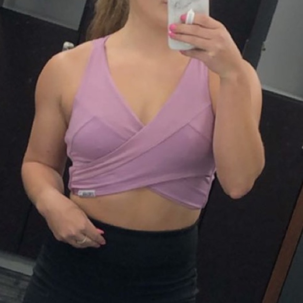 Gymshark True Texture Bralette - Pink